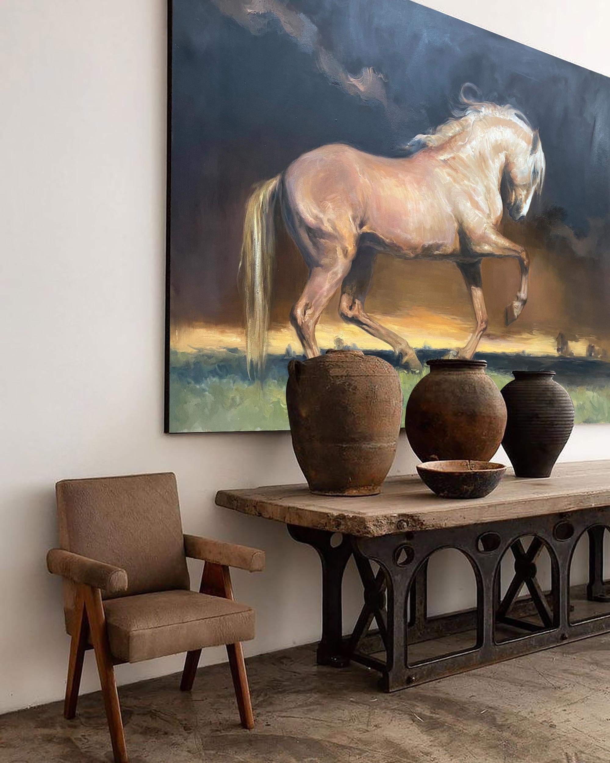 Horse Painting For Sale Buy Abstract Horse Canvas Art Running Hores