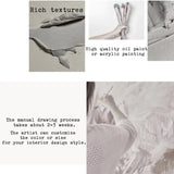 Texture Wabi-sabi Art #ABAS348 Abstract Art