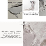 Blue Water Lily Painting #ABAS397