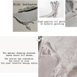 Blue Equestrian Painting #ABAS374