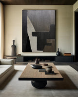 Large Black And Brown Artwork Oversized Framed Wall Art Large Wall Art