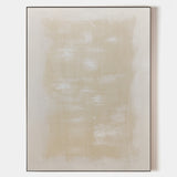 Large Beige Texture Modern Painting Abstract Painting Minimalist Abstract Art On Canvas For Livingroom  