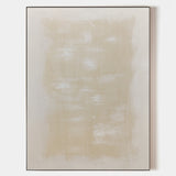 Large Beige Texture Modern Painting Abstract Painting Minimalist Abstract Art On Canvas For Livingroom