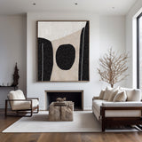 Modern Minimalist Art Oversized Abstract Canvas Art Office Paintings