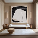 Large Minimalist Art Original Beige Minimalist Painting Big Modern Paintings