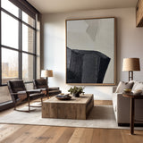 Large Black And Brown Artwork Oversized Geometric Patterns For Wall Painting Wall Art Large Wall Art