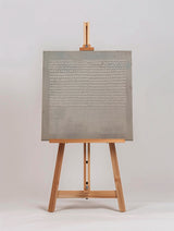 Wabi-sabi Brown Plaster Painting Brown Minimal Painting Abstract Wall Art Plaster Canvas Art