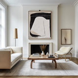 Large Minimalist Art Original Beige Minimalist Painting Big Modern Paintings