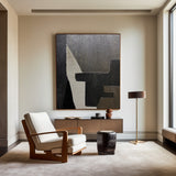 Large Black And Brown Artwork Oversized Framed Wall Art Large Wall Art