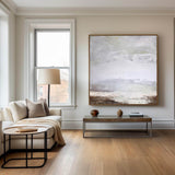 Coastal Wall Art Canvas Beach Scene Painting Impressionist Beach