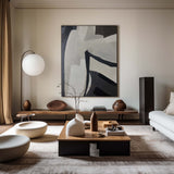 Large Black And Brown Artwork Oversized Framed Wall Art Large Wall Art