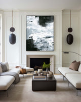 Large Modern Abstract Painting Office Wall Art Original Abstract Textured Art