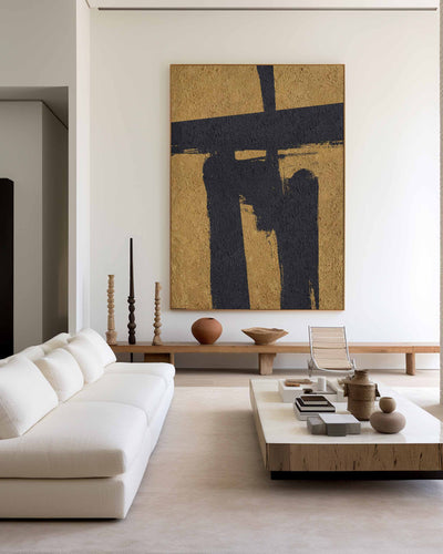 Minimalist Art Paintings Extra Large Modern Minimal Art Textured Painting
