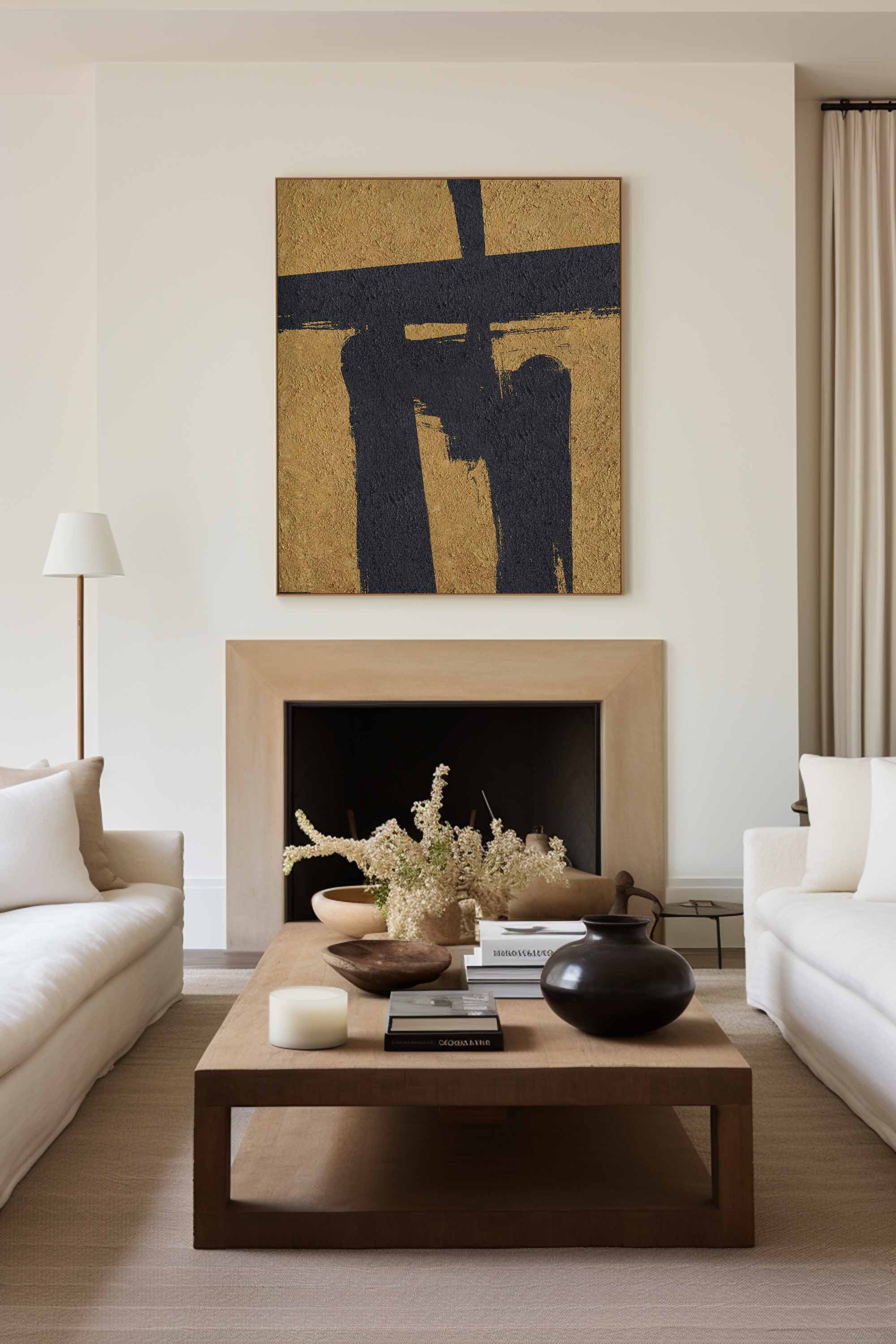 Minimalist Art Paintings Extra Large Modern Minimal Art Textured Painting