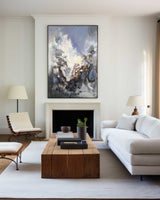 Modern Abstract Wall Art Textured Abstract Painting Oversized Canvas Art