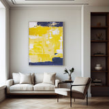 Orange Abstract Art Textured Abstract Painting Big Wall art Huge Wall Decor