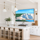 White Cliff Horizontal Oil Painting For Wall Landscape Art Seaside Art on Canvas Large Apartment Decor