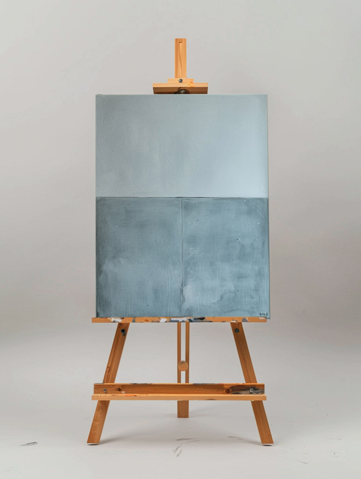 Blue Abstract Canvas Painting Large Modern Abstract Wall Art Minimalist Wall Art For Livingroom