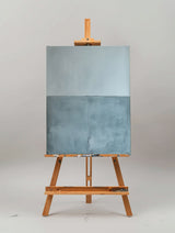 Blue Abstract Canvas Painting Large Modern Abstract Wall Art Minimalist Wall Art For Livingroom