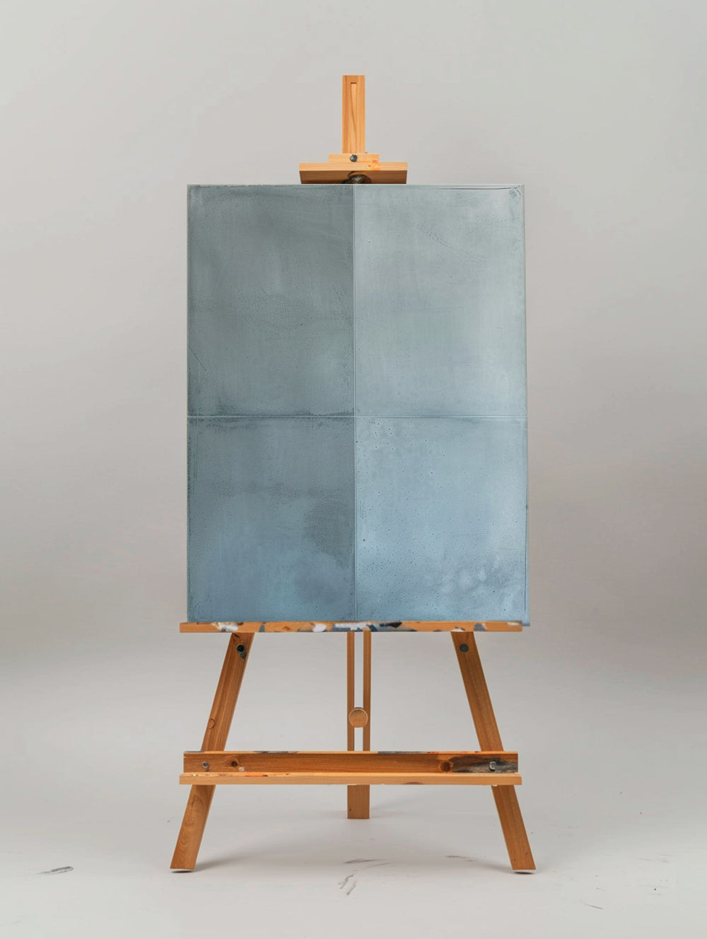Original Blue Modern Canvas Wall Art Painting on Canvas Blue Textured Large Minimalist Abstract Living Room Decor