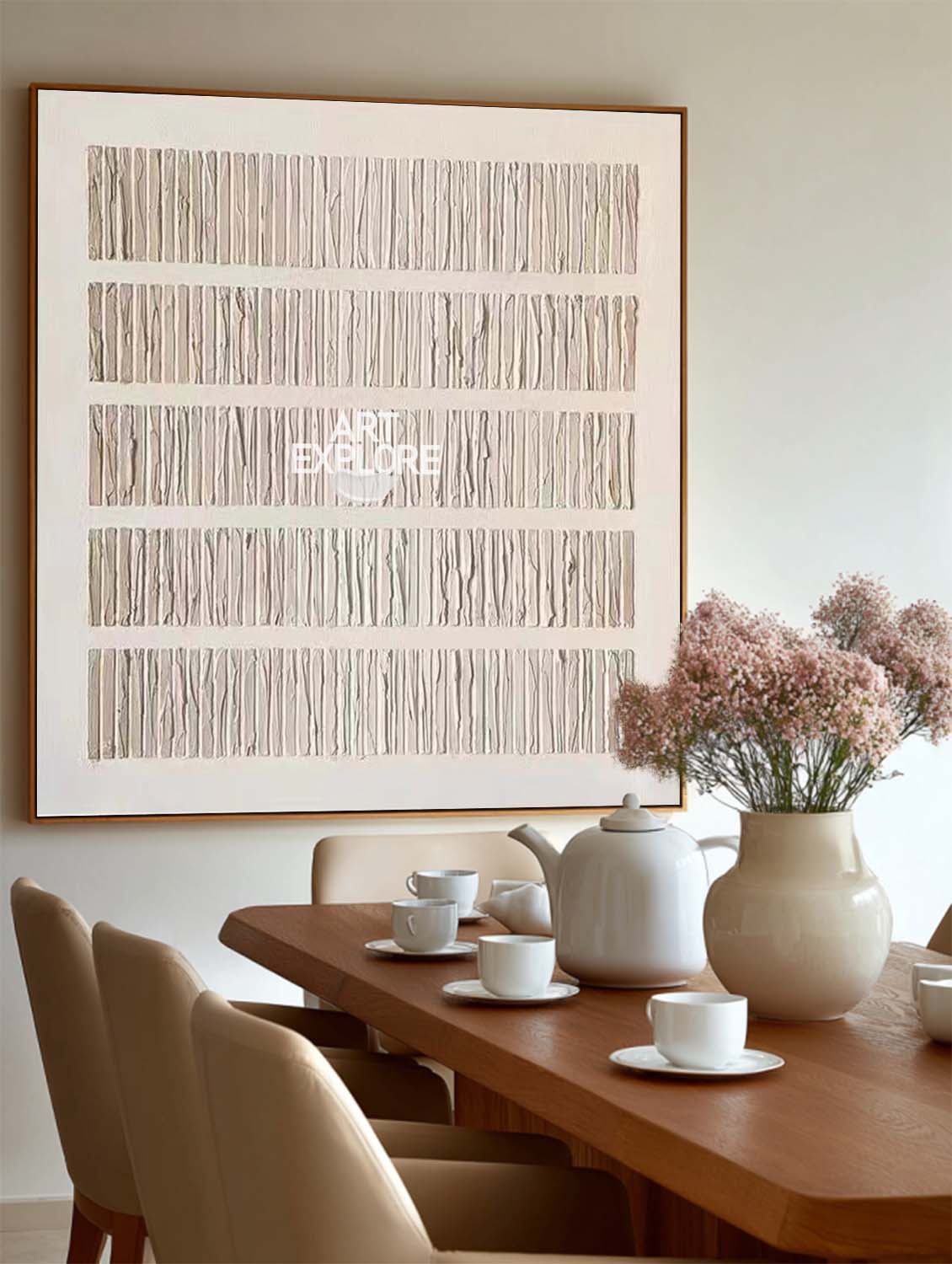 Wabi-sabi Minimalist Painting #ABAS87