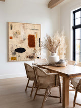 Original Square Canvas Art Blending Modern And Abstract Styles For Any Room
