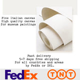 Large Abstract Urban Painting #URH06