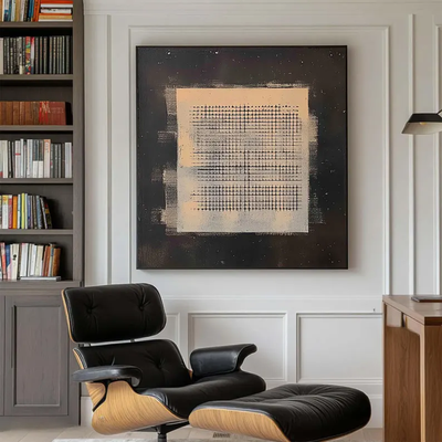 Abstract Textured Square Wall Art for Contemporary Interiors | ArtExplore