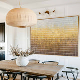 Modern Brown White Wall Art Texture Canvas Art Wabi-sabi Wall Art Minimalist Painting For Sale