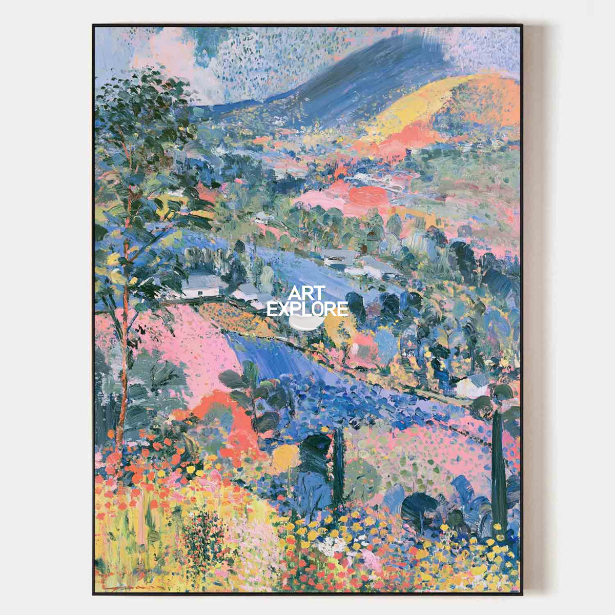 Colorful Landscape Art #ABLV42