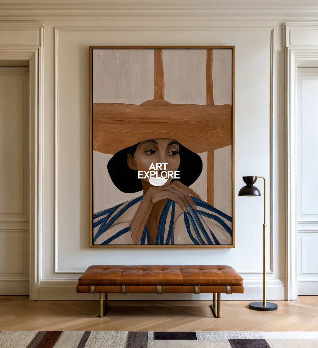 Woman Wall Art #ABAV845