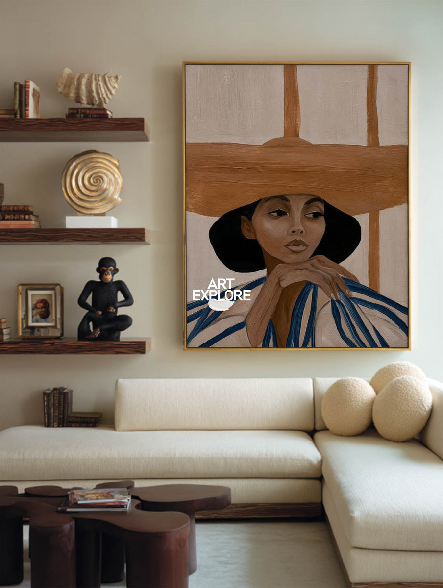 Woman Wall Art #ABAV845