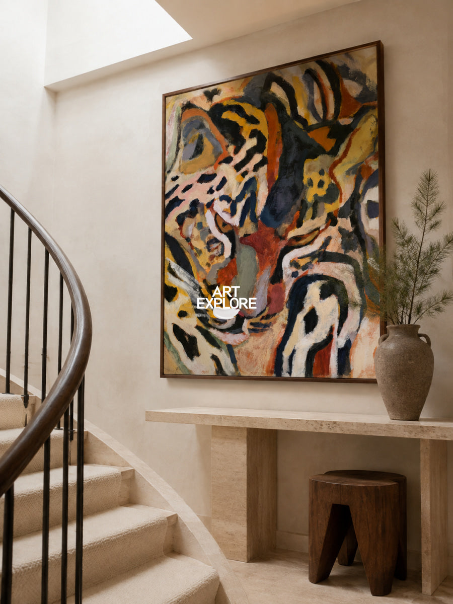 Abstract Leopard Art #ANW09