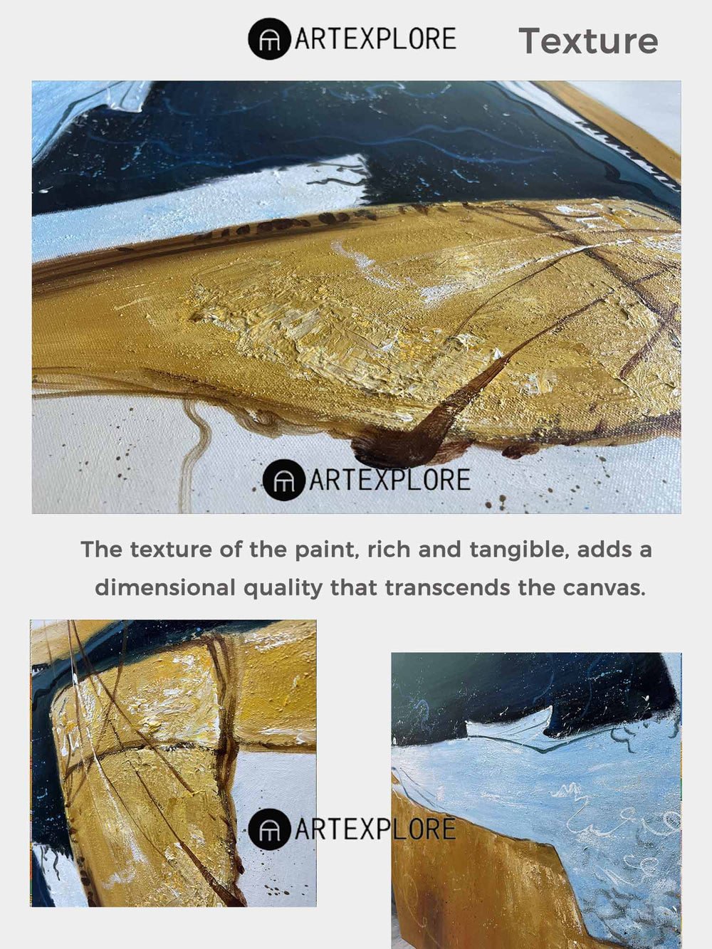Large Green Wall Art Modern Green Gold Painting Abstract Extra Large Oil Painting Canvas Big Wall Art