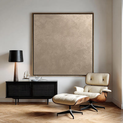 Handmade Minimalist Canvas for Vertical Wall Decor in Lounge or Hotel | ArtExplore