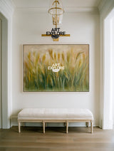 Horizontal Landscape Painting for Living Room – Handmade by ArtExplore