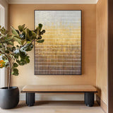 Modern Brown Canvas Art Wabi-sabi Texture Wall Art Brown Livingroom Wall Art Minimalist Wall Art