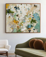 Large Colorful Abstract Textured Wall Art for Office & Hotel Wei Pen | ArtExplore