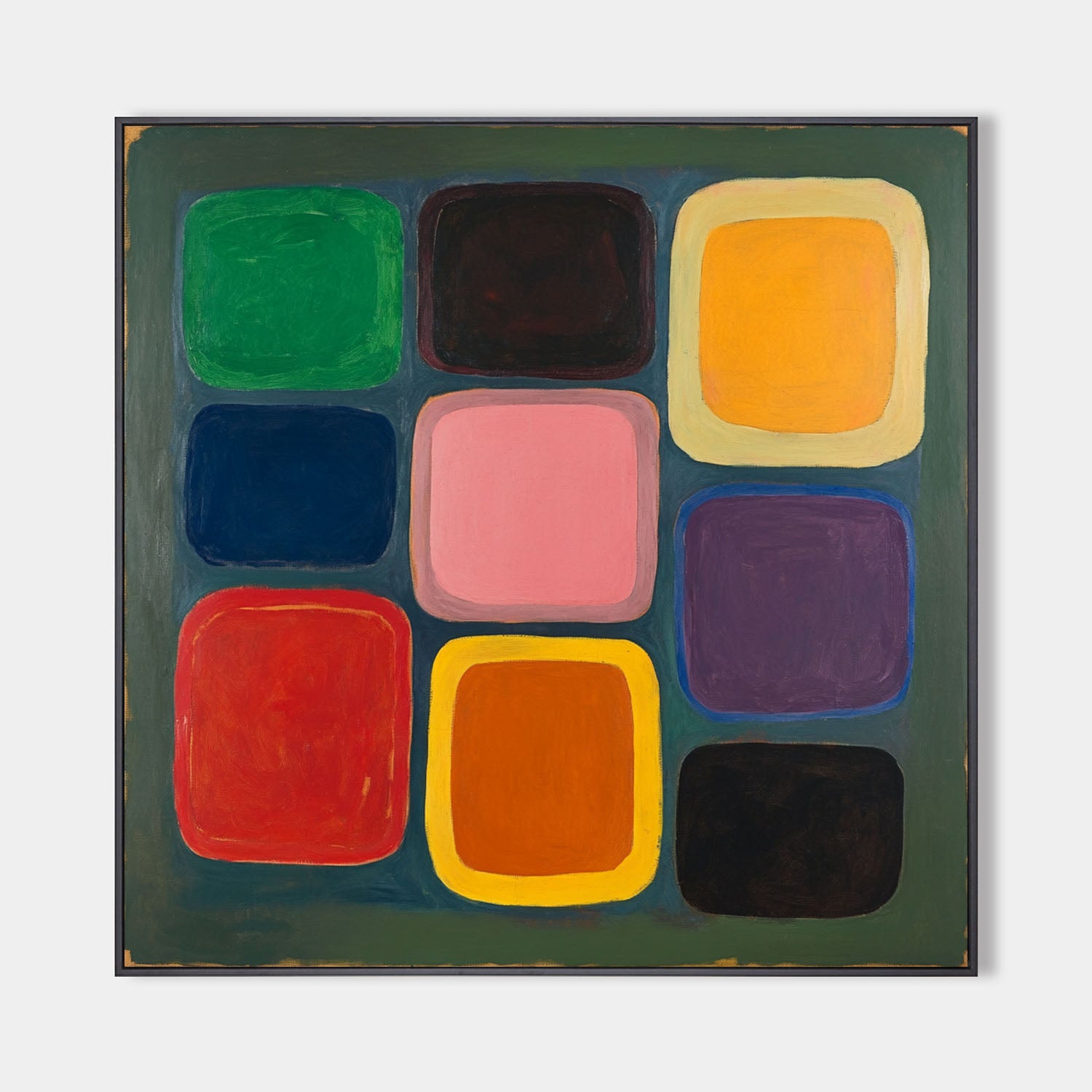 Large Colorful Wall Art Colorful Texture Painting Large Vibrant Color Canvas Art Livingroom Wall Art