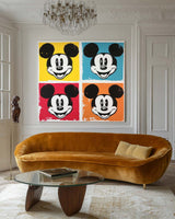 Large Graffiti Pop Wall Art Texture Painting Disney art painting Mickey art painting for sale