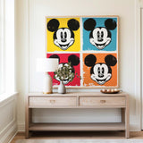 Large Graffiti Pop Wall Art Texture Painting Disney art painting Mickey art painting for sale