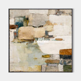 Large Wabi-Sabi Textured Wall Art, Minimalist Neutral Canvas for Modern Homes – ArtExplore