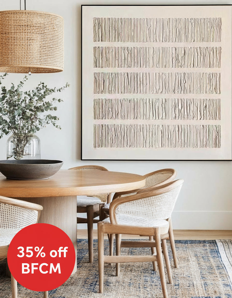 Wabi-sabi Beige Minimalist Art Beige Rich Textured Canvas Art Minimalist Wall Art For Sale