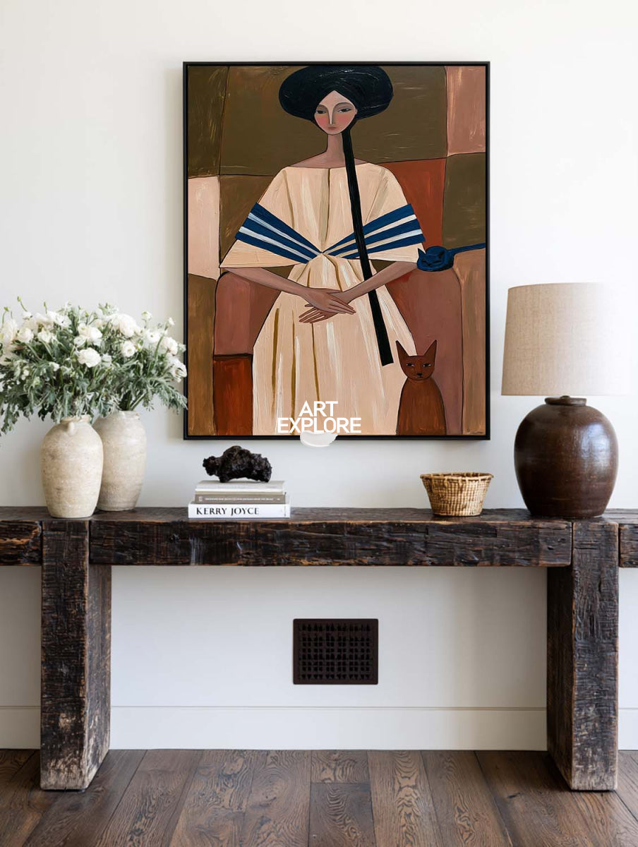 Woman Wall Art #ABAV843