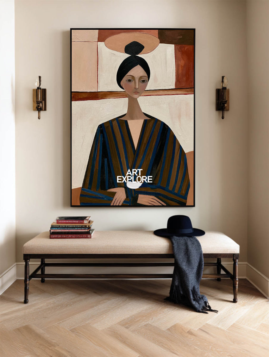 Contemporary Female Portrait #ABAV840
