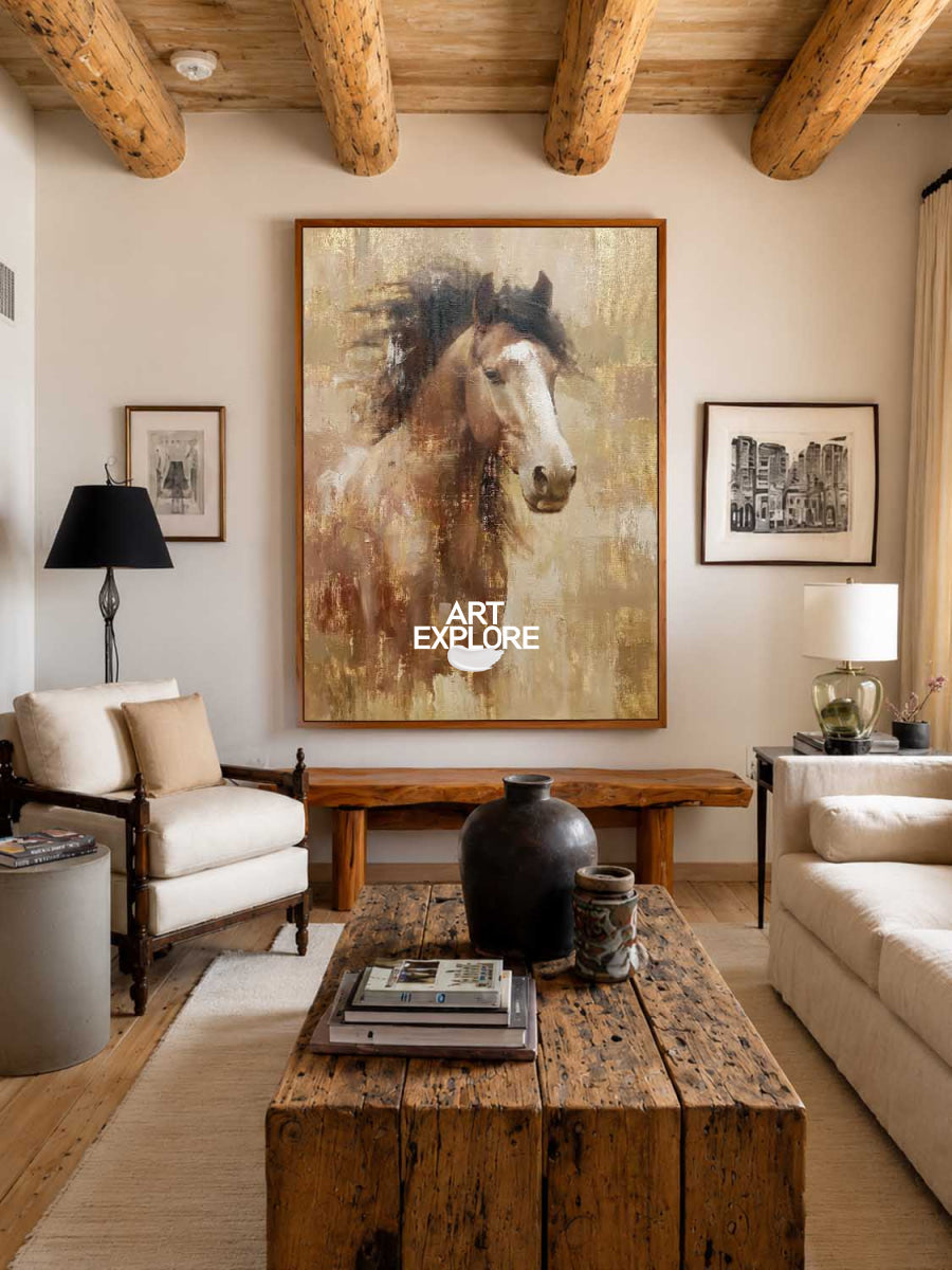 Horse Wall Art #ANH74