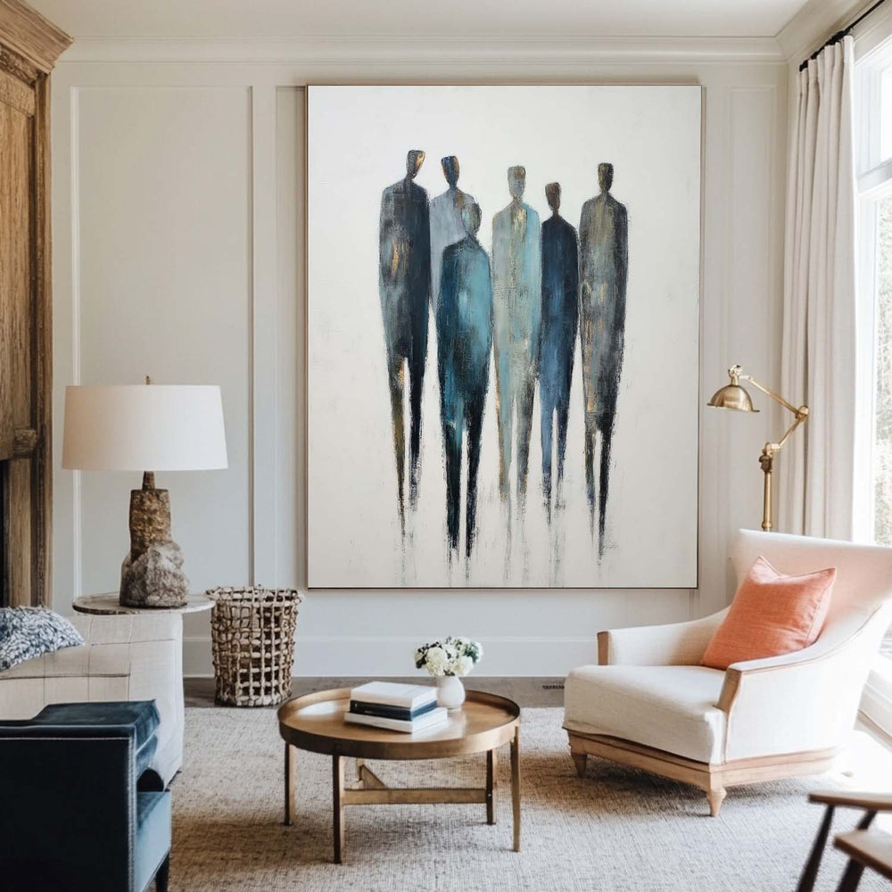 Modern Abstract Wall Decor in Neutral Tones – ArtExplore Statement Piece for Any Room