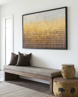 Modern Brown White Wall Art Texture Canvas Art Wabi-sabi Wall Art Minimalist Painting For Sale