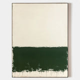 Modern Green White Canvas Art Green Texture Wall Art Green Wabi-sabi Canvas Art Minimalist Wall Art