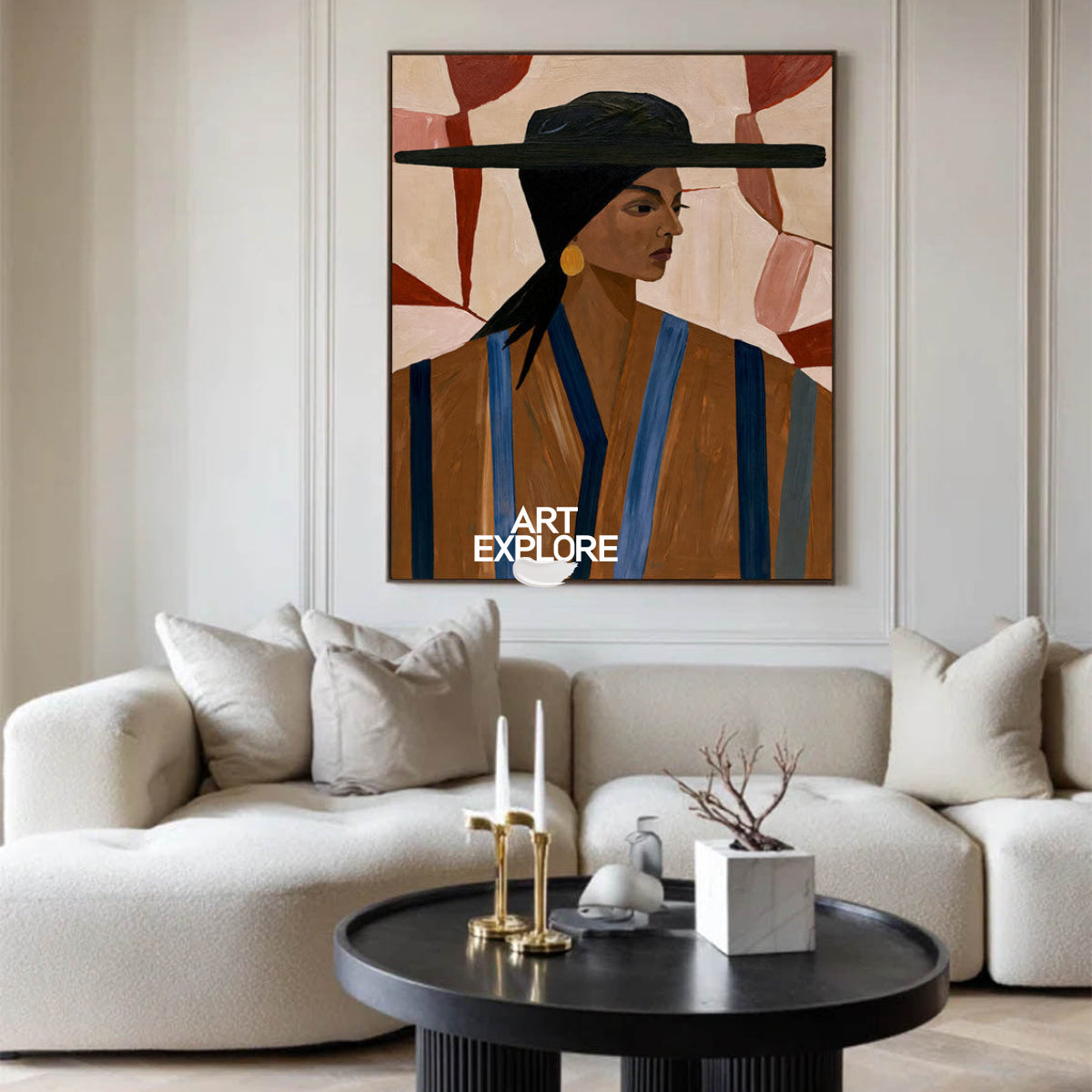 Woman Wall Art #ABAV847